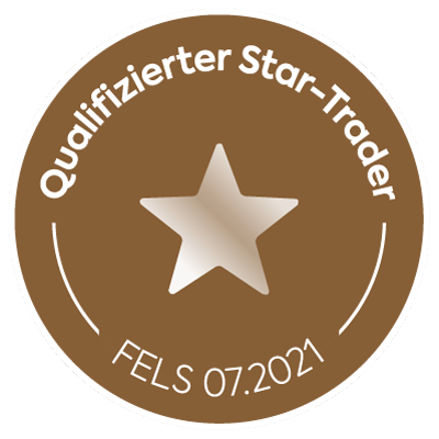 FELS Star-Trader Siegel Juli 2021