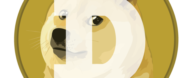 Kryptowährung Dogecoin-Logo