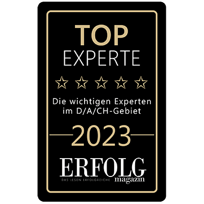 TOP-Experten-Siegel 2023 DACH-Gebiet