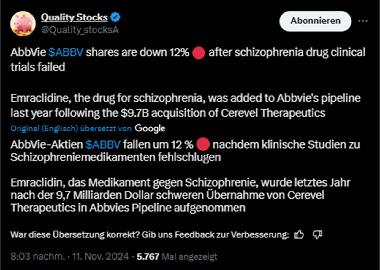 @Quality_stocksA auf X vom 11.11.2024