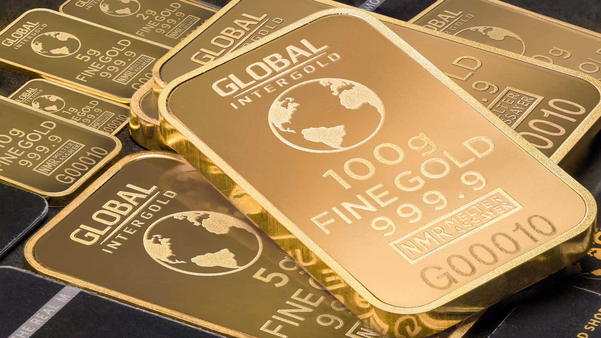 Investition in Gold mit FollowMyMoneyy - diverse Goldbarren