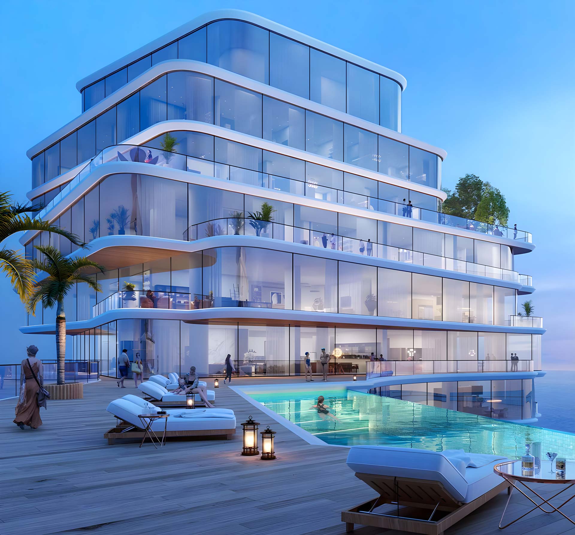 Oceano Penthouse auf Marjan Islands