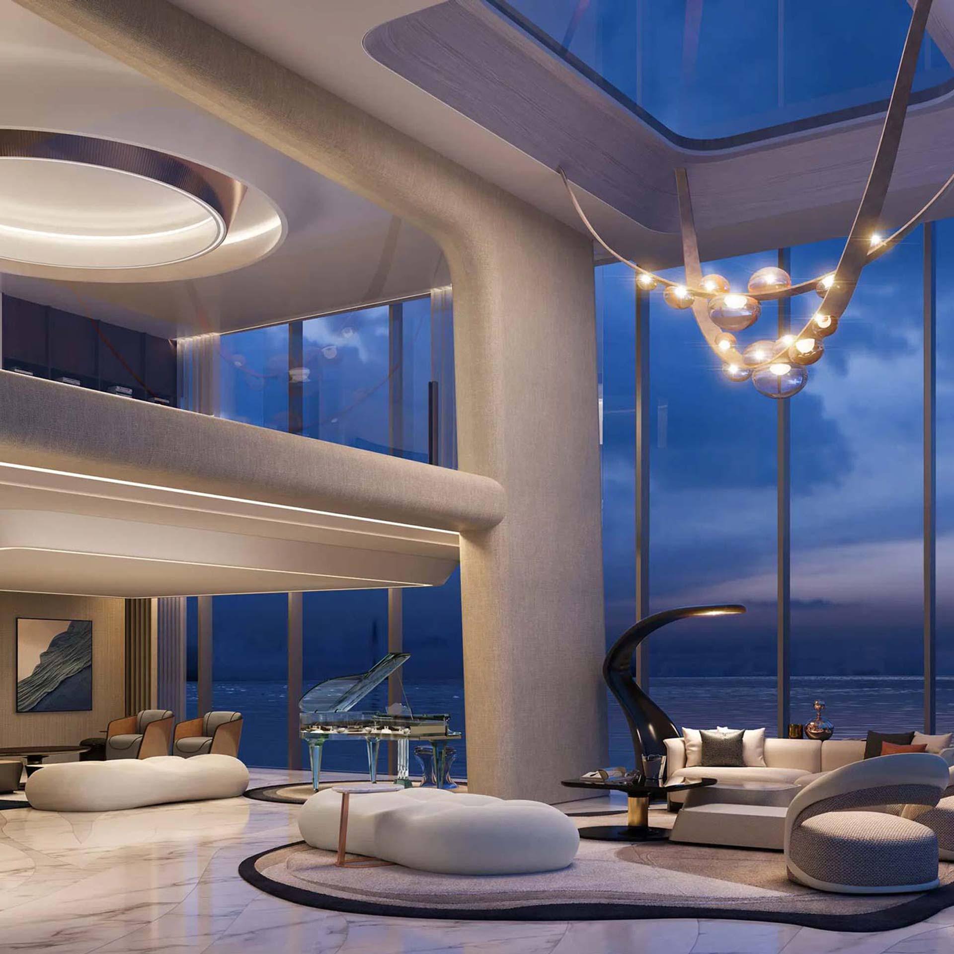 Oceano Skyvilla Foyer